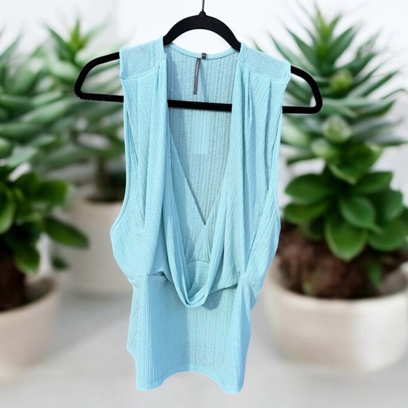 Anthropologie NWT Cowl Neck Tank Top XL - Picture 2 of 3